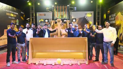 Hindustan 2021f Wheel Loader Product Launch GMMCO CAT
