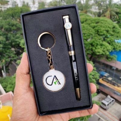Customized Pen & Keychain Set Customized Pen & Keychain Set
